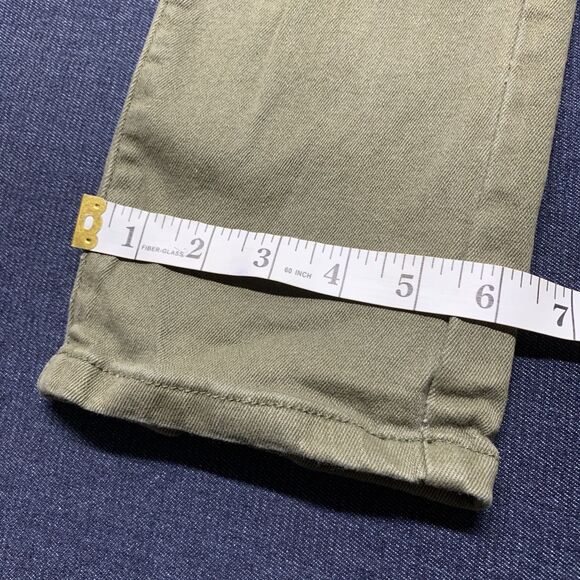 Classic B MENS Jeans Size 32x30 Distressed Khaki Army Green Skinny Jeans GB18401 - Picture 8 of 9